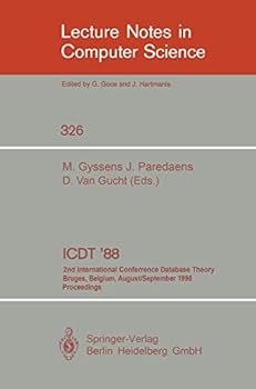Paperback Icdt '88: 2nd International Conference on Database Theory, Bruges, Belgium, August 31-September 2, 1988. Proceedings Book