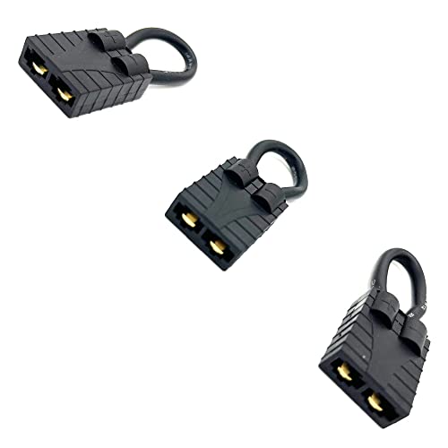 Image of 3 Pcs Bind Plug Loop Connector Short Circut Battery Jumper Cable with for TRX Plug Quadcopters Accessories