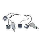 Compatible For Roborock 、S5 S50 S51 S52 S55 C10 E20 E25 E35 クリフセンサー スペアパーツ 左右クリフハーネスアセンブリアクセサリー(2pcs R+L)