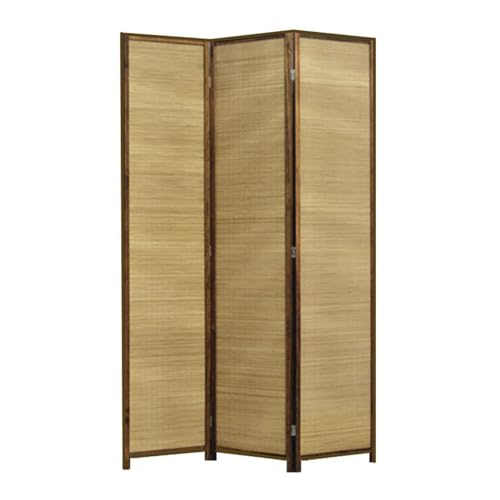 Cloison de séparation pliable en bois portable 150x160 cm pour maison et bureau