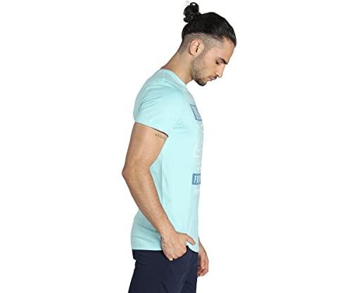 Image of Puma Men's Solid Regular Fit T-Shirt