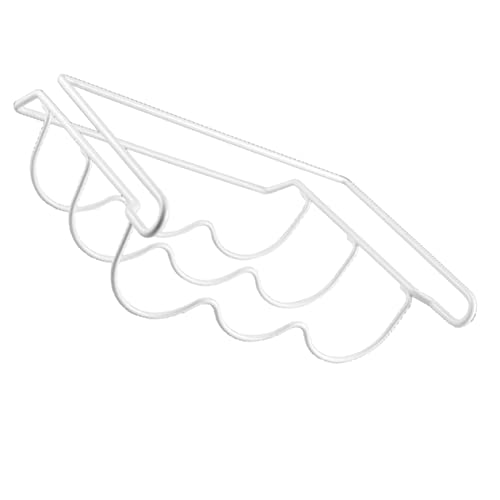 MAGICLULU Rejilla De Hierro para Refrigerador Estante De Cerveza Soporte para Copas Organizador De Almacenamiento