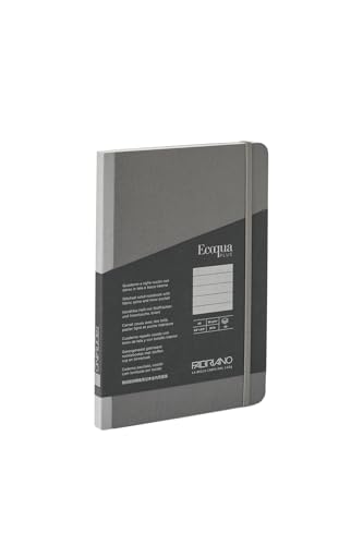 Carnet Fabriano Ecoqua Plus A5 ligné gris idéal pour organiser votre bureau