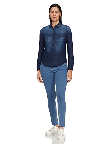Image of Wrangler Women's Plain Regular Fit Shirt