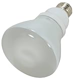 Satco S7247 15-Watt Medium Base R30 Reflector, 2700K, 120V, Equivalent to 65-Watt Incandescent Lamp