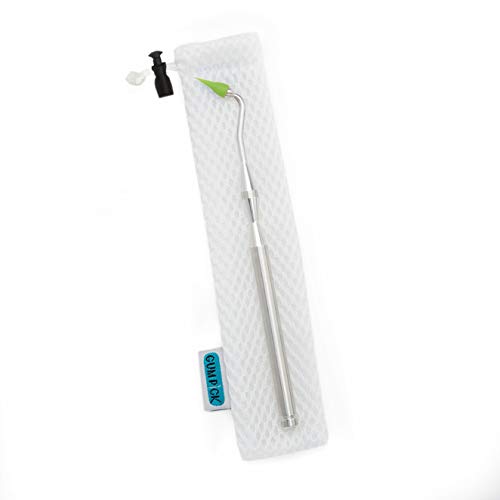 image for GumPick Gum Stimulator with Rubber Tip Refills - Premium Aluminum Desi