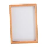 Cadre d'affichage d'échantillons : fabriqué à partir de matériaux en bois durables et sûrs, il peut être utilisé pendant une longue période.