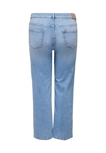 ONLY CARMAKOMA Carwilly Hw Wide DNM Tai006 Noos, jasnoniebieski (light blue denim), 48W / 32L