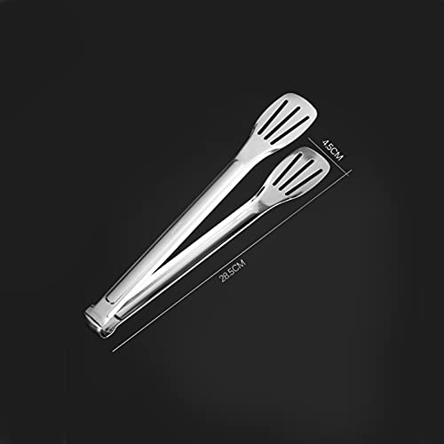 Kochzange Küchenzange zum Braten, Kochen, Grillen von Brot, Größe: 28,5 * 4,5 cm, einfach und bequem zu reinigen
