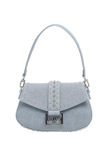 Sac Isabella Byblos bleu grand sac à main cabas chic
