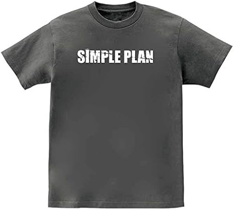 Amazon | シンプル プラン バンド ロック パンク メタル 半袖Tシャツ