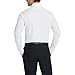 Van Heusen Men's Dress Shirt Fitted Poplin Solid, White, 17.5