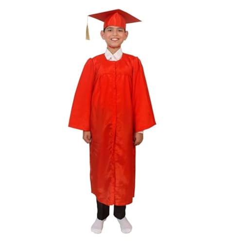 Image of ITSMYCOSTUME Convocation Graduation Gown Costume Dress for Kids Complete Set (Gown,Cap) for Boys & Girls
