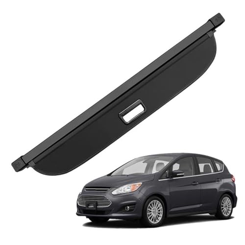 Cubierta de carga de maletero retráctil impermeable en color carbón para Ford C-MAX 2013-2019 6