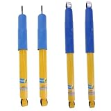 Bilstein 4600 Series Set of Front & Rear Monotube Shocks fits 2013 2018 Ram 3500 Without Air Leveling Suspension | Includes TrendsAuto Decal | 24-238526 24-238533