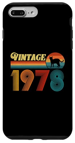 ���B���e�[�W �t�@�j�[ �L���b�g�V���c �a���� 1978 �����Y ���f�B�[�X 48�� �X�}�z�P�[�X iPhone 7 Plus/8 Plus �p