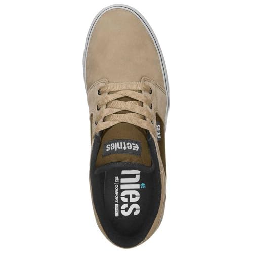 Image of Etnies Mens Barge LS Tan /Brown /Orange 8 Medium