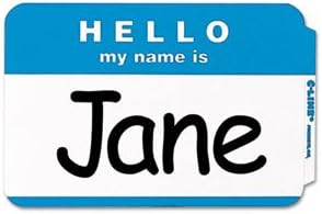 C-line Hello My Name Is Adhesive Name Badges (CLI92235)