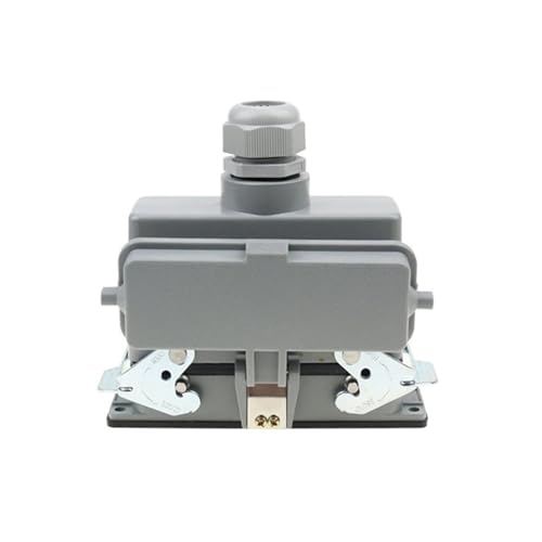Connecteur rectangulaire HDC-HE noir anti-panne pour industrie 16A