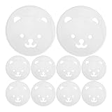 VILLFUL Lot de 30 Cache-Prises de Sécurité pour Prises Européennes Forme Ours Renforcé...