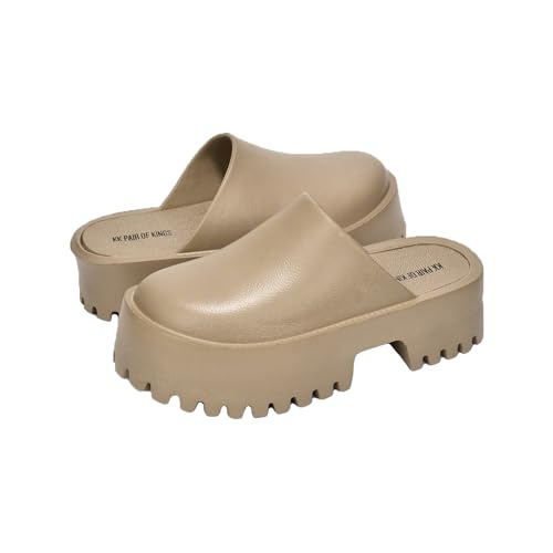 Lightweight Mule Clog Platform Sandals for Women - Comfortable, Non-Slip, Waterproof with Chunky Heels and Lug Sole - Fashionable Women's Sandals with Memory Foam Insole3