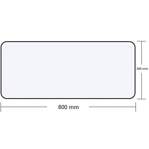 Large Gaming Mouse Pad With Nonslip Base-31.5X11.8X0.15 Inch|Extended Xxl Size, Heavy|Thick, Comfy, Foldable Mat For Desktop, Laptop, Keyboard, Consoles & More|Enjoy Precise (White) #TOP1