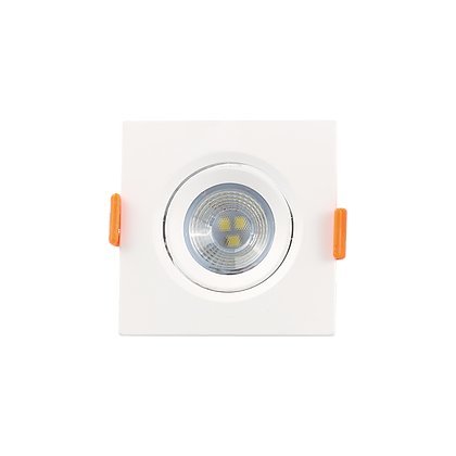 MINI SPOT LED 3W 3000K 127/220V QUADRADO