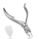 Nail Clippers, Precision Toenail Clipper Tool for Thick or Ingrown, Toenails Nail Heavy Duty Natural Manicure Tool Surgical Grade, Stainless Steel Toenail Pliers Sharp Labor-Saving