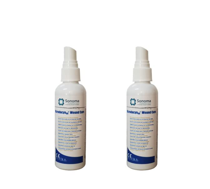 Pack 2 de Microdacyn 60 Wound Care de 100ml para el botiquín de cuidado familiar diario