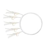 Beim Heringsangeln kommt es auf das richtige Vorfach an. Somit fangen einige Angler immer deutlich mehr Fische als andere. Das Holografix Vorfach vereint alle wichtigen Eigenschaften, damit der Fangeimer schnell gefüllt ist. Scharfe, stabile Haken gebunden mit echter Fischhaut und zusätzlichen holografischen Fäden machen dieses Vorfach perfekt.