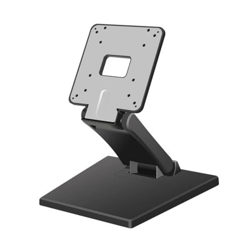 YPREWY Low Profile Monitor Stand For 13-27inch Screens Ergonomic Adjustable Desktop Mount Folding Base Monitor Stand Holder