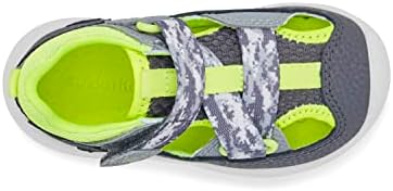 Stride Rite Kids SRT Surf Sandal, Grey Camo, 9.5 Wide US Unisex Toddler | Image 6