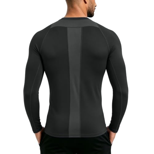 Tshirt classique manche longue habit confortable basique vêtement homme - 2