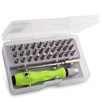 Screwdriver Set, 32 Pcs in 1 Magnetic Slot Wrench Bits Repair Tools Kit for Home Appliance, Laptop, Mobile, Computer