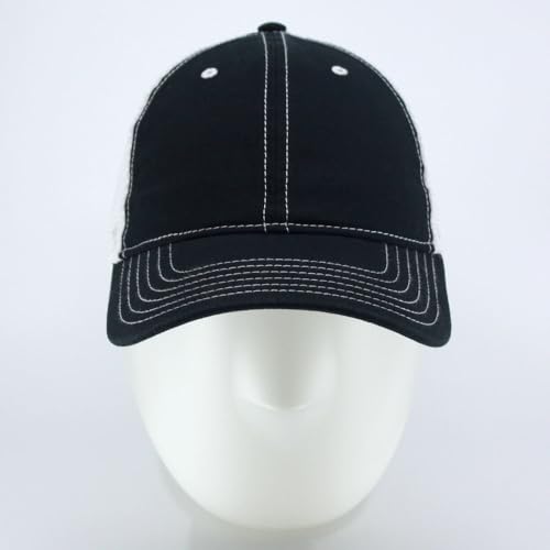 Image of The Vintage Year Washed Cotton Unstructured Soft Mesh Adjustable Trucker Baseball Cap