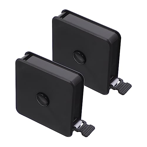 HOLIDYOYO 2Pcs Portable Small Measuring Tapeline Square Shape Design for Home Office Use Lightweight and Convenient for Daily Needs