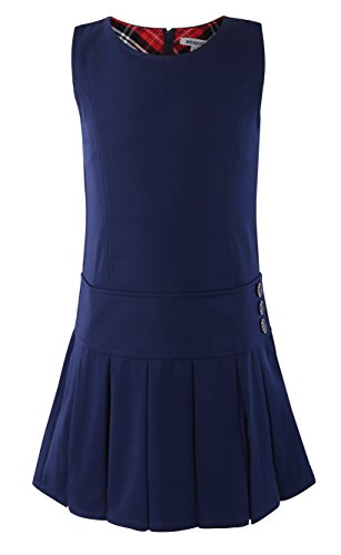 Robe d'école plissée pour les journées d'apprentissage des filles