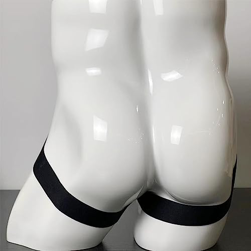 Evankin Men Sexy Low Rise Thong Jockstraps Underwear Assless Lingerie Stretch G-Strings No Belt2