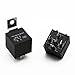 5 Pin 40A Waterproof Automotive Relay for Headlight Air Conditioner - Long Life DC 12V/24V Relay with Copper Coil and Silver Alloy Contacts