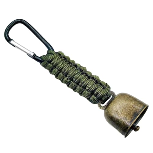Vache Cloche – Portable | Porte-clés Rétro Alpinisme Tressé Ceinture Porte-clés Alpinisme Sangle Tressée Ornement Rétro pour la Sécurité du Corps Fournitures de Plein Air