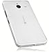 Produktbild mumbi Hülle kompatibel mit Microsoft Lumia 640 XL Handy Case Handyhülle, transparent weiss