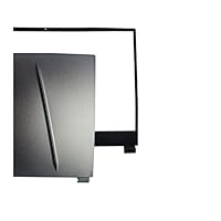 UVERLY Nuova Custodia Compatibile For MSI GP65 GE65 GL65 Coperchio Posteriore Top Case Cover Posteriore LCD For Laptop/Copertura Cornice LCD For Laptop/Cerniere LCD L&amp;R (Color : A And Hinges