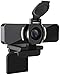 Produktbild LarmTek 1080P Webcam mit Mikrofon-und Datenschutzabdeckung,Webkamera USB Kamera,Computer HD Streaming Webcam für PC Desktop und Laptop mit Mikrofon