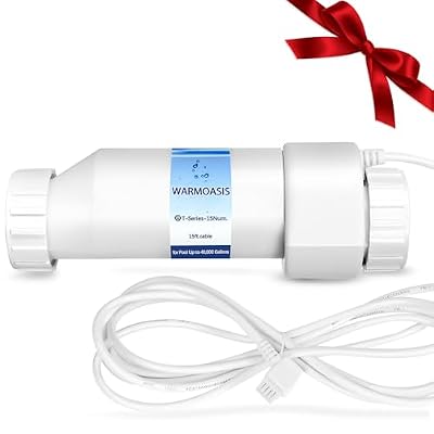 Salt Cell T15 Series Compatible with Hayward T15/T9/T3 Cell,Salt Generator for Inground Pool up to 40,000 Gallons,5 Years Warrnaty Service,Compatible with AquaRite,SwimPure,ProLogic,AquaPlus