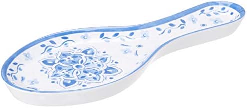 Le Cadeaux Moroccan Blue Melamine Spoon Rest