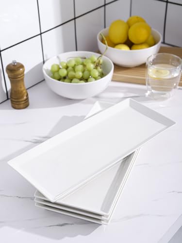 Kanwone SERVING PLATTER-SINGLE White Serving Platters thumb #2