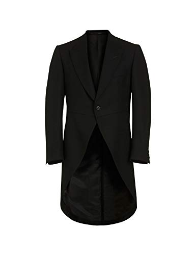 QZI Men's Blazer Slim fit Swallow-Tailed Jacket One Button Casual Suits Blazer Jackets