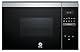 Balay 3CG4172X2 Elektronische Mikrowelle, Einbau ohne Rahmen, 38 cm, 20 l, 5 F, Aqualisis, Ap. links, 8 Rezepte, Drehteller 25,5 cm, mit Grill, schwarzes Glas/Edelstahl, 2022