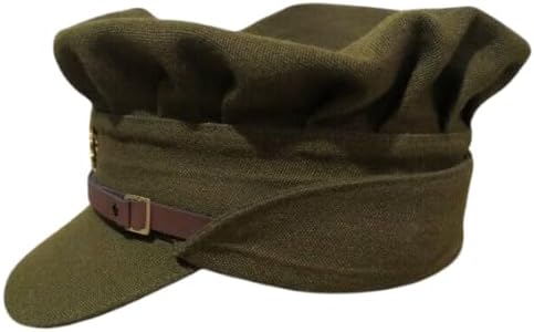 World War 2 British ATS Woman's Military Cap, Olive Green