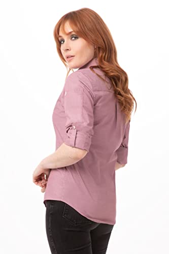 Camisa Chambray para Mujer Cómoda y Resistente a Largas Jornadas 4